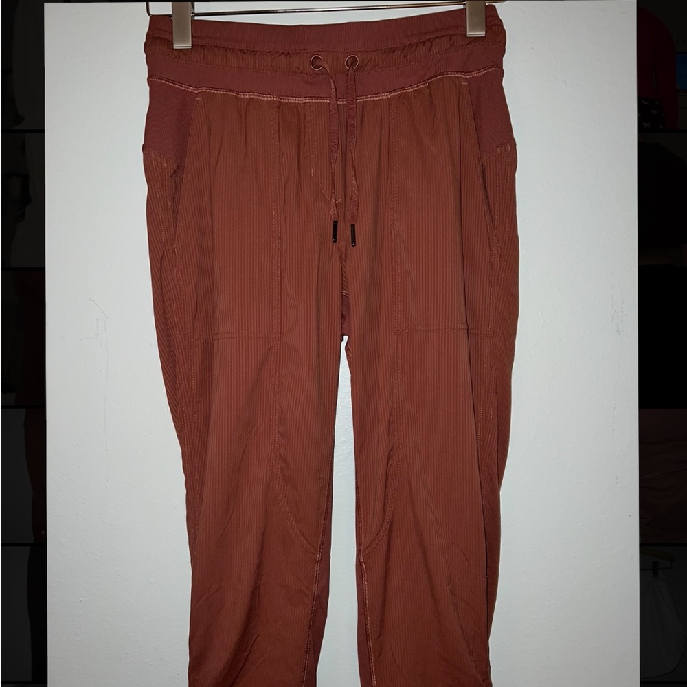lululemon athletica Rust Track Pants